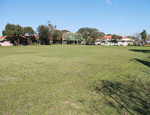 Áreas esportivas e recreação da UNE